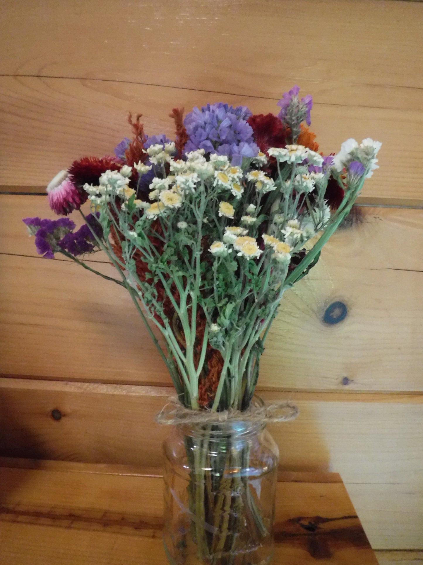 Dried Flower Bouquet Mixed Colors