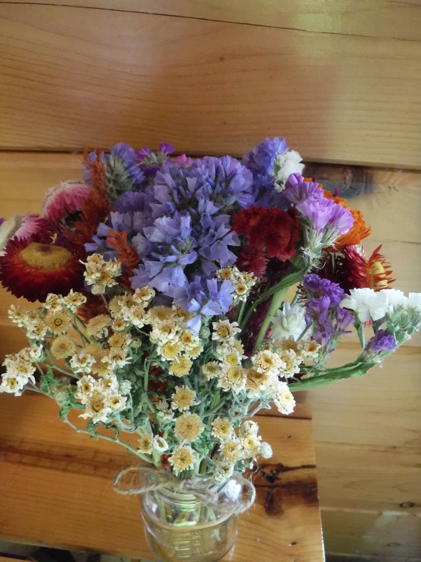 Dried Flower Bouquet Mixed Colors