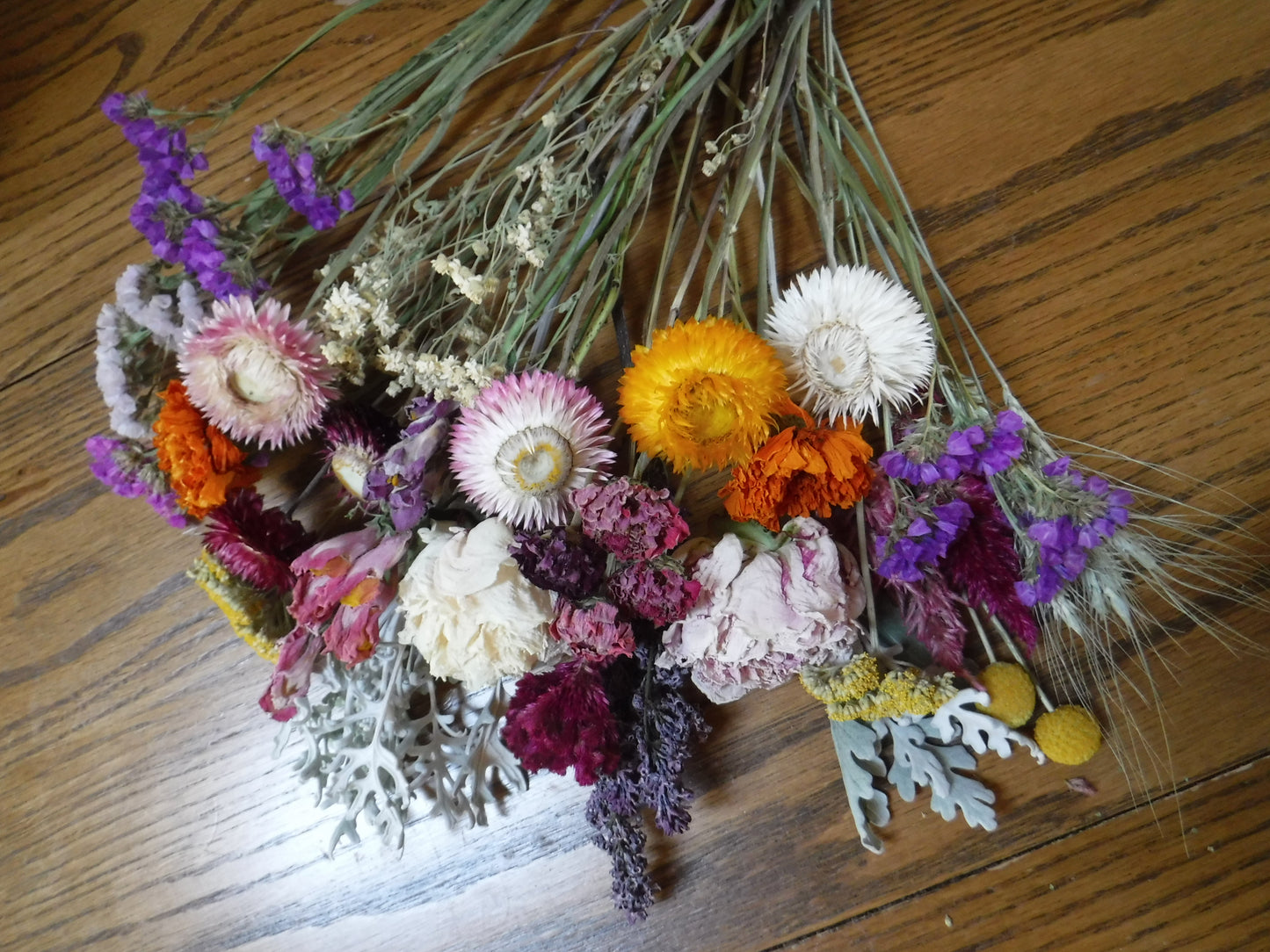 Dried Flower Box, Dried Flower Stems